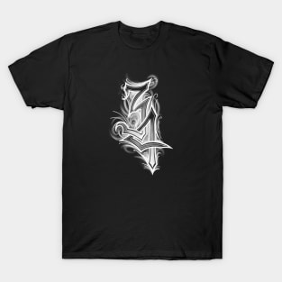 34 Calligraphy number T-Shirt